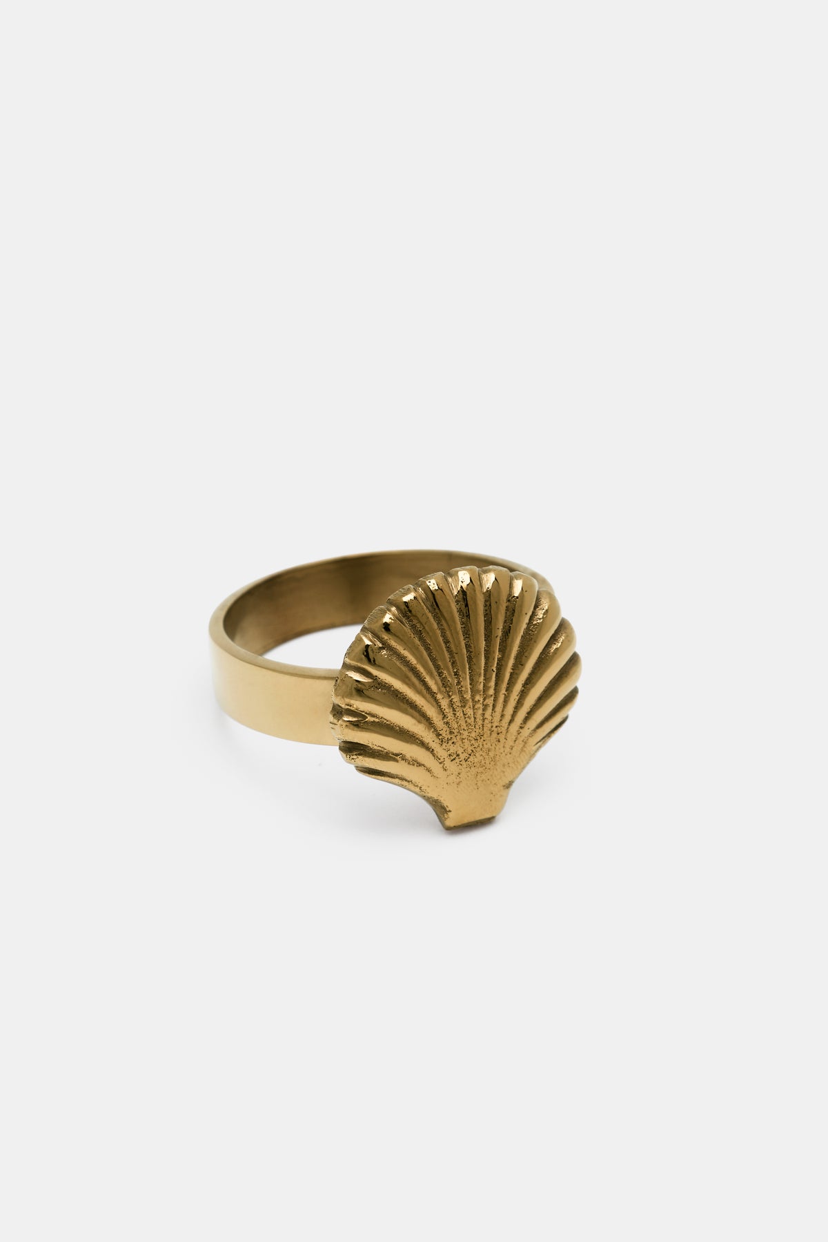 Shell Napkin Ring Set of 4