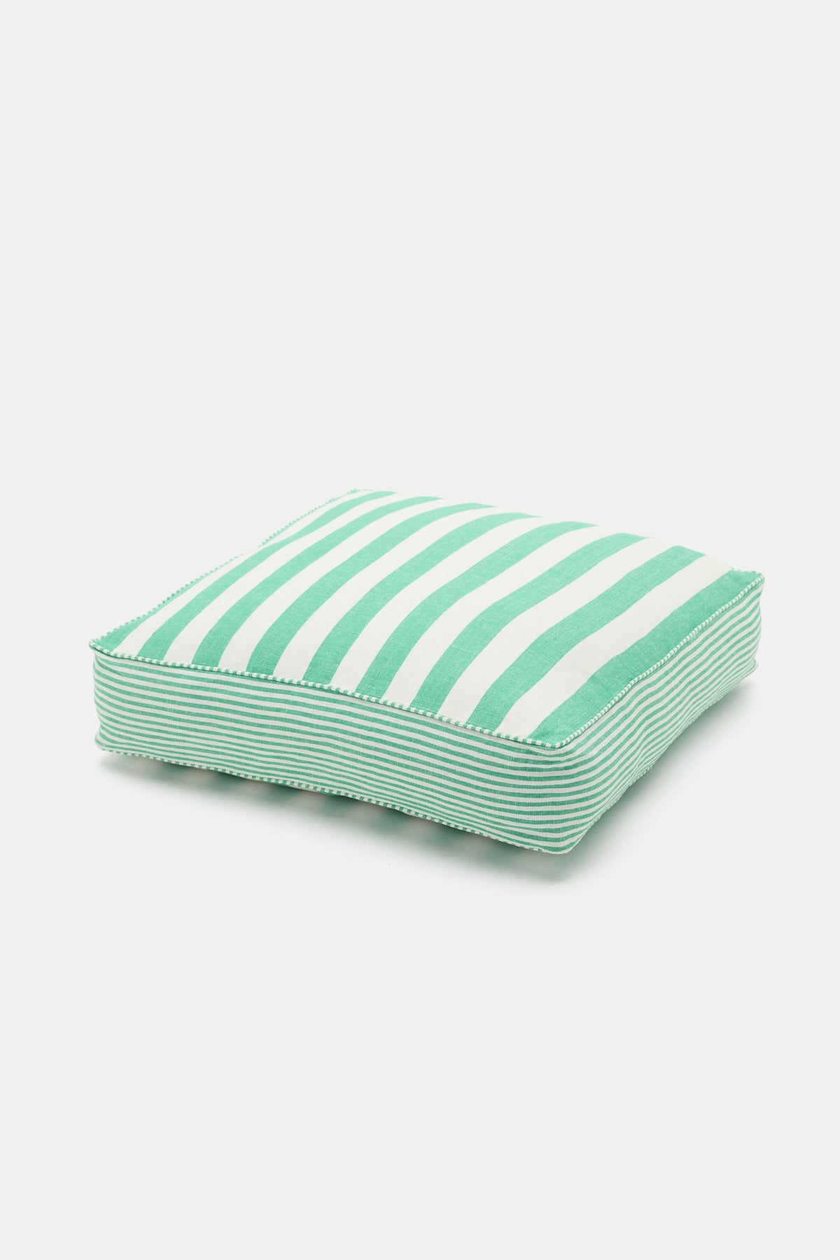 Block Stripe Floor Cushion