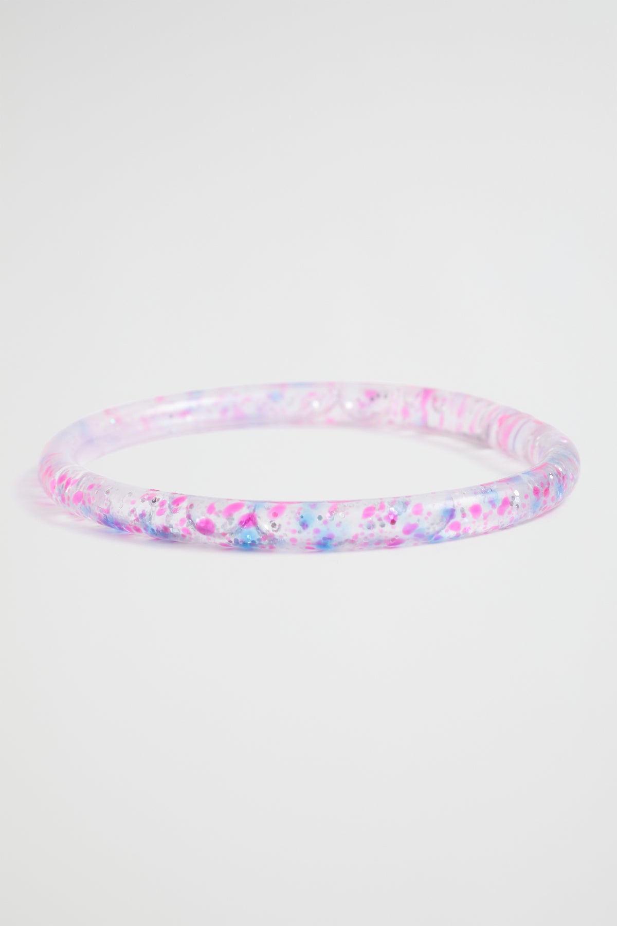 Rainbow Glitter Bangles