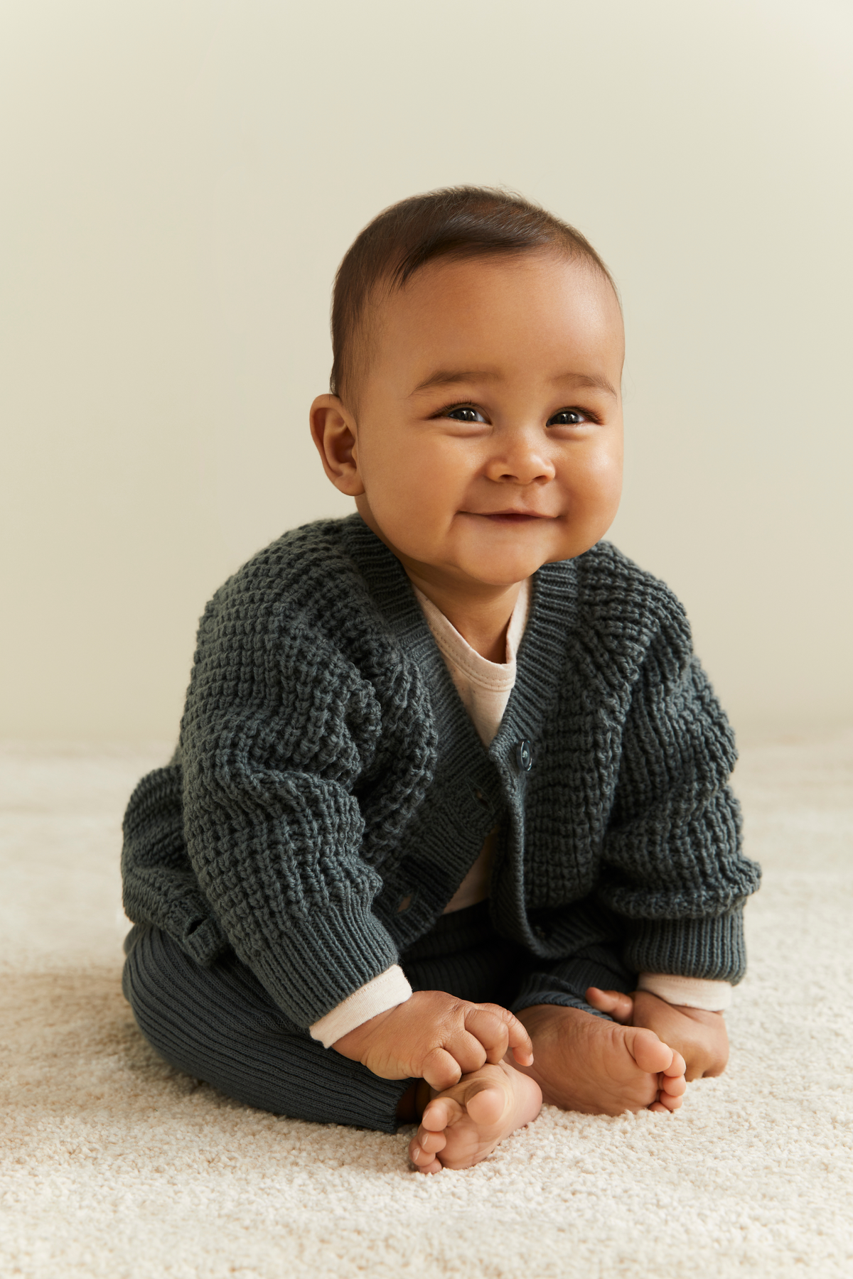 Raglan Knit Cardigan