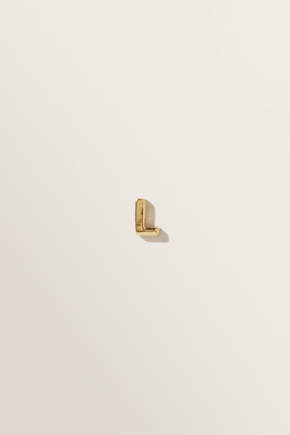 Gold Initial Charm