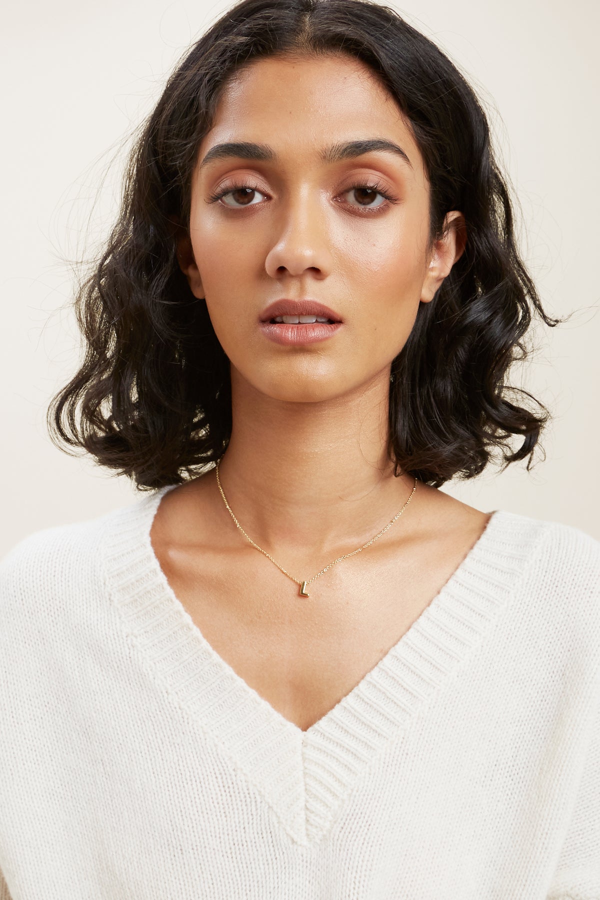 Gold Initial Charm