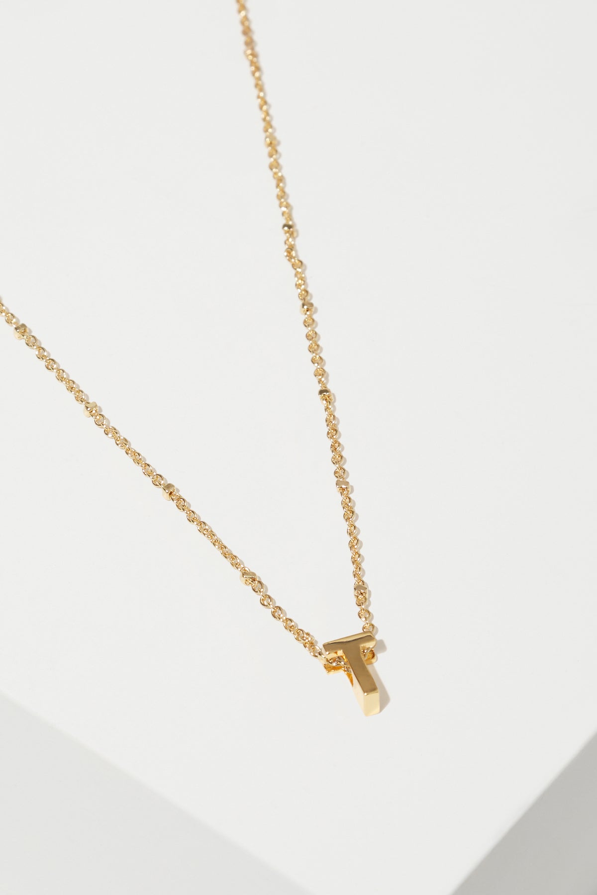 Gold Initial Charm