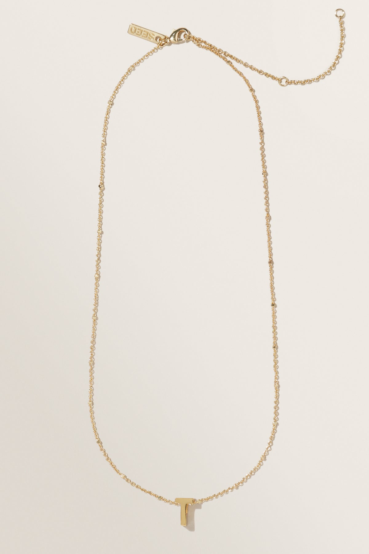 Gold Initial Charm