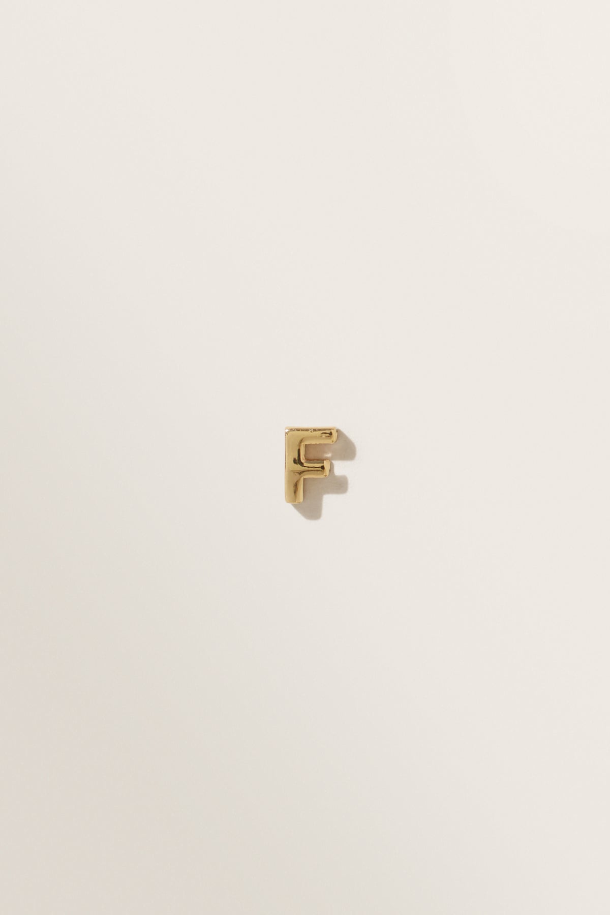 Gold Initial Charm