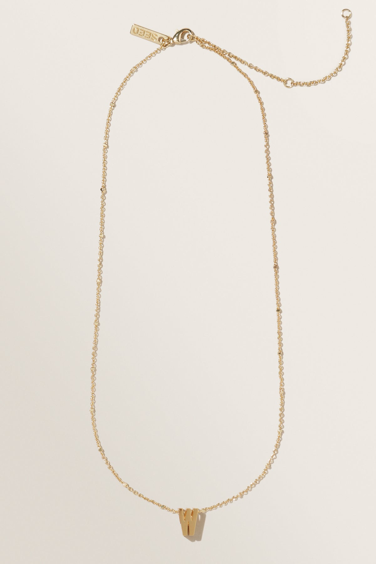 Gold Initial Charm