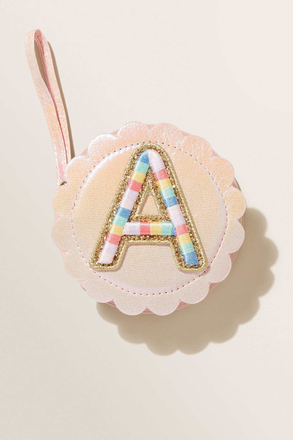 Rainbow Initial Purse