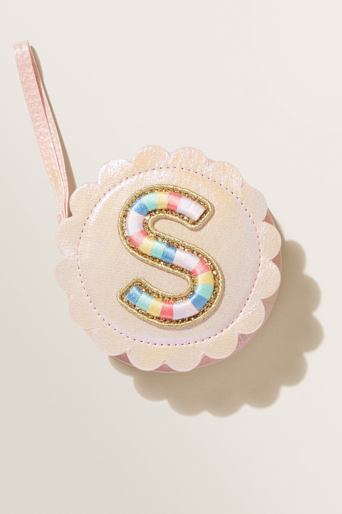 Rainbow Initial Purse