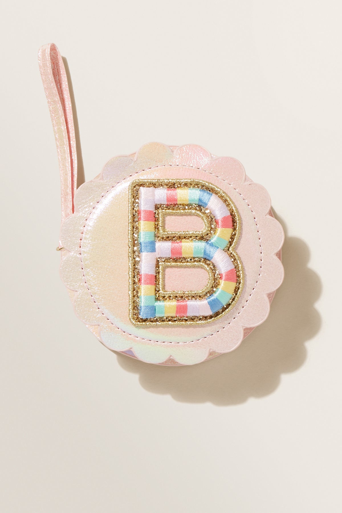 Rainbow Initial Purse