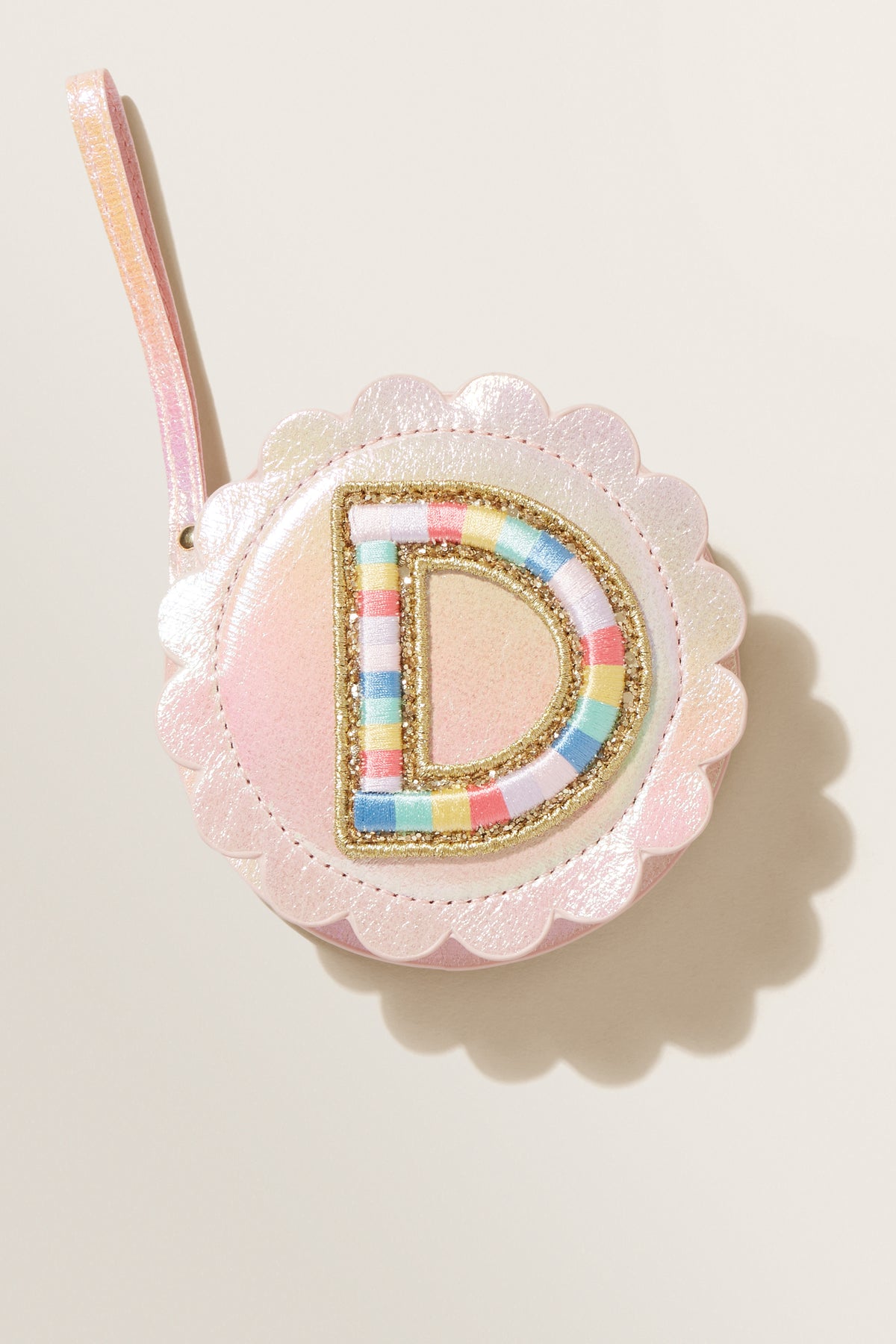 Rainbow Initial Purse