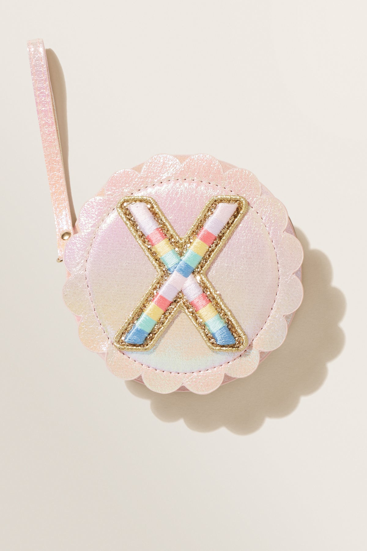 Rainbow Initial Purse