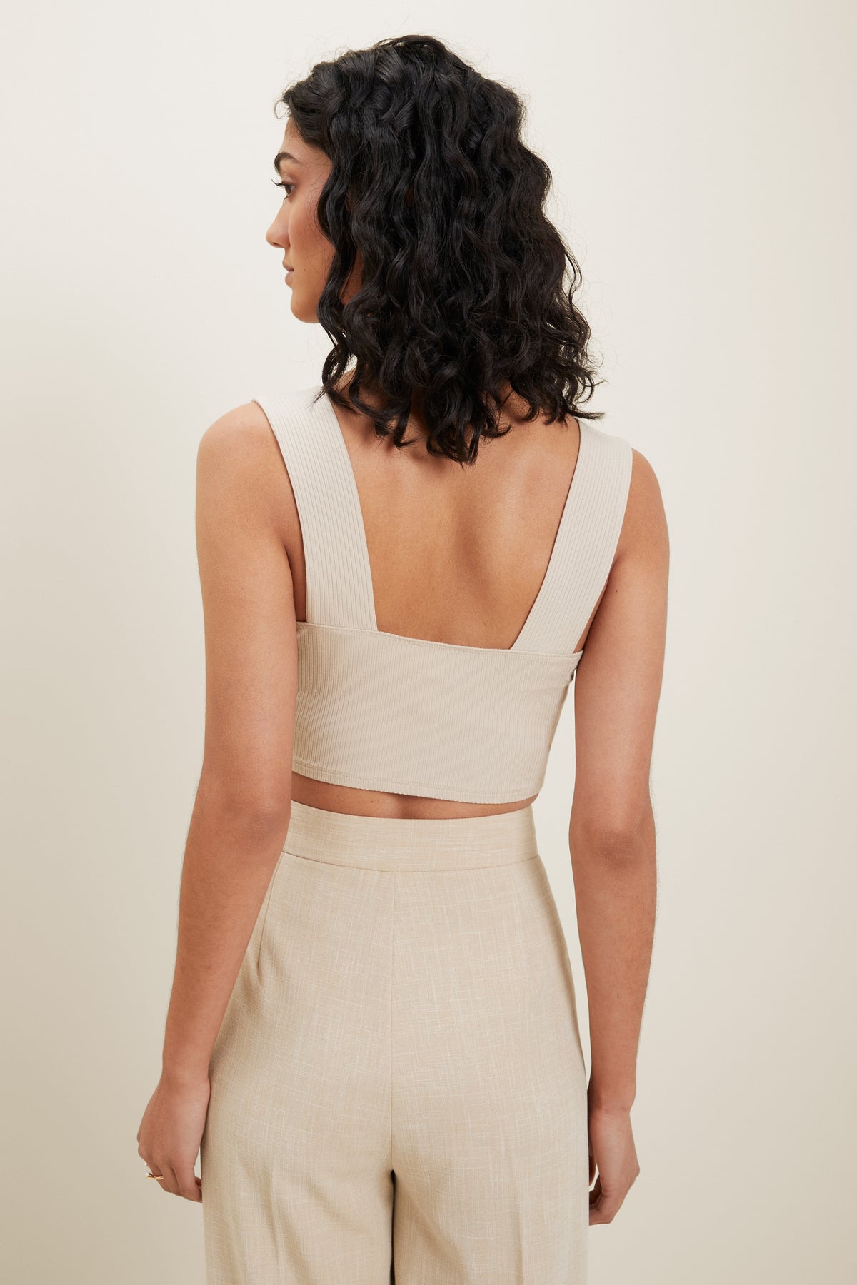 Rib Crop Top
