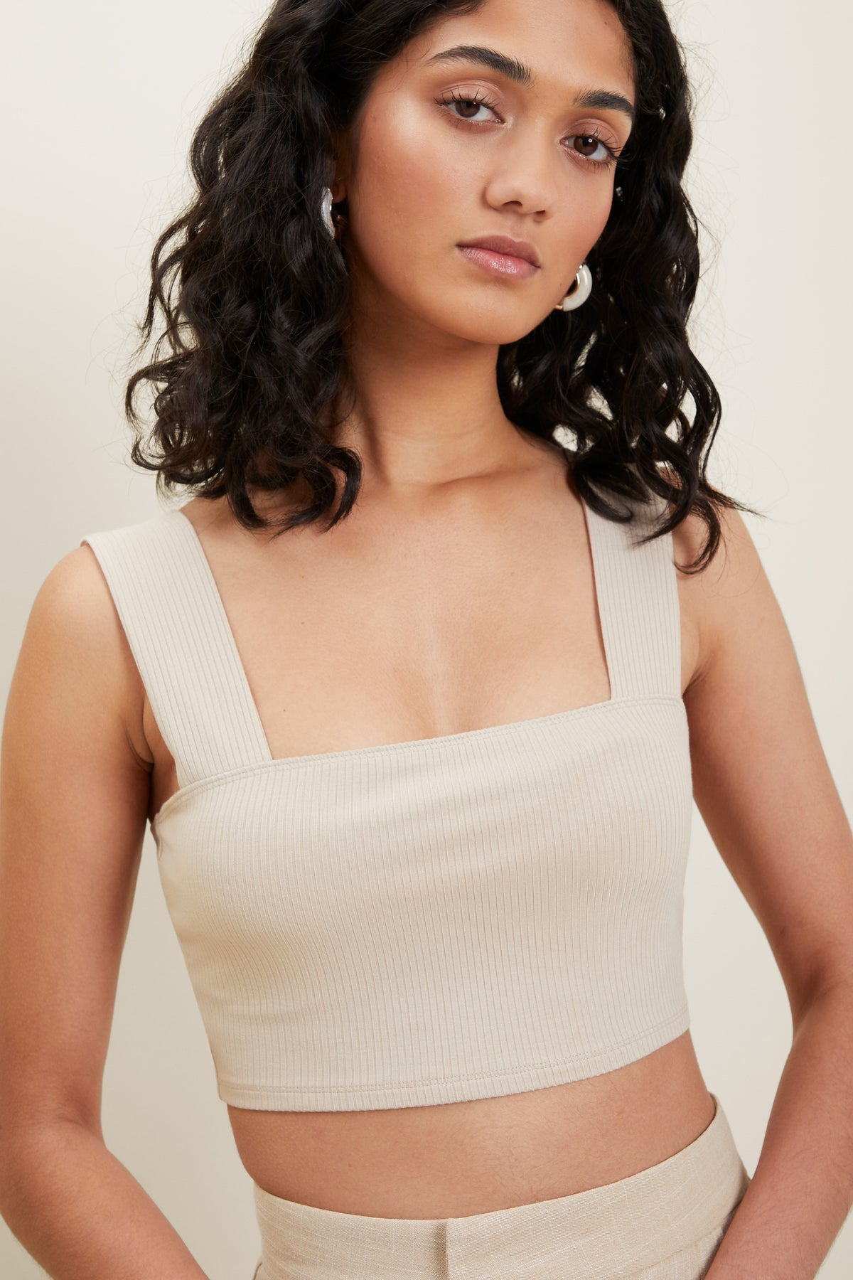 Rib Crop Top