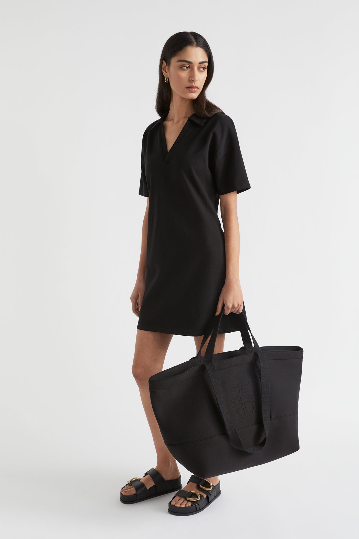 Seed Logo Jersey Overnight Bag