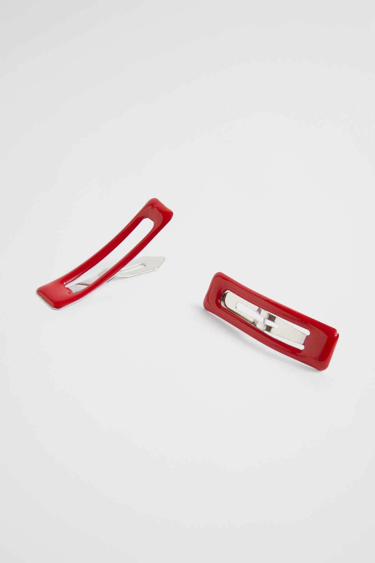 Square Enamel Snap Clip
