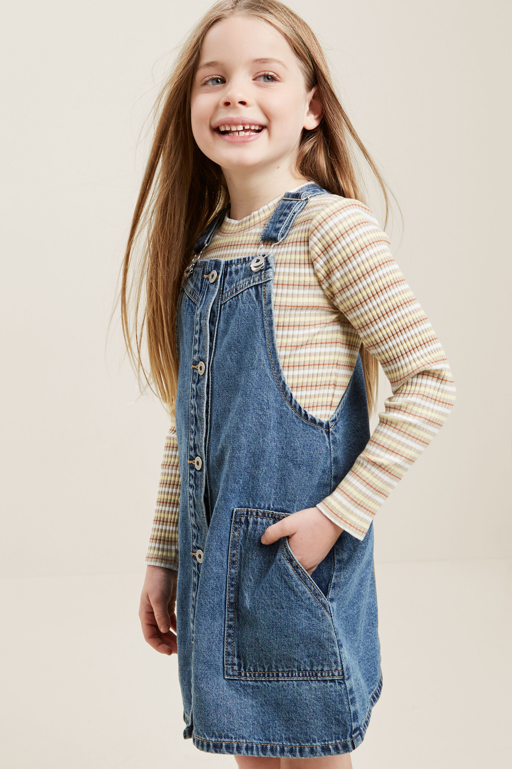 Denim Pinafore