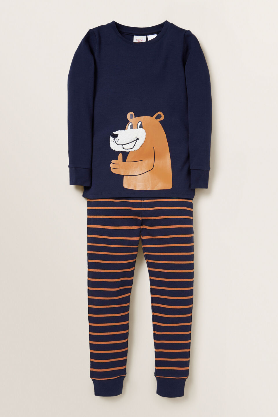 Chenille Bear Pyjama  