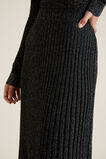Metallic Knit Skirt    hi-res