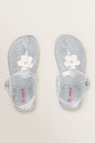 Silver Jelly Sandals    hi-res