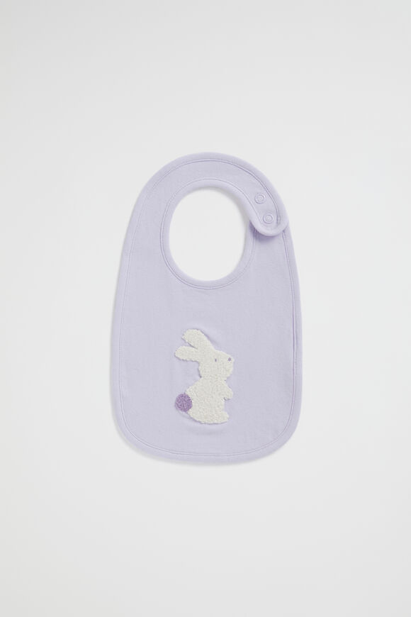 Bunny Bib  Lavender  hi-res