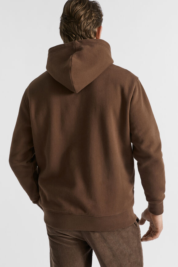 Hooded Sweatshirt  Chocolate  hi-res