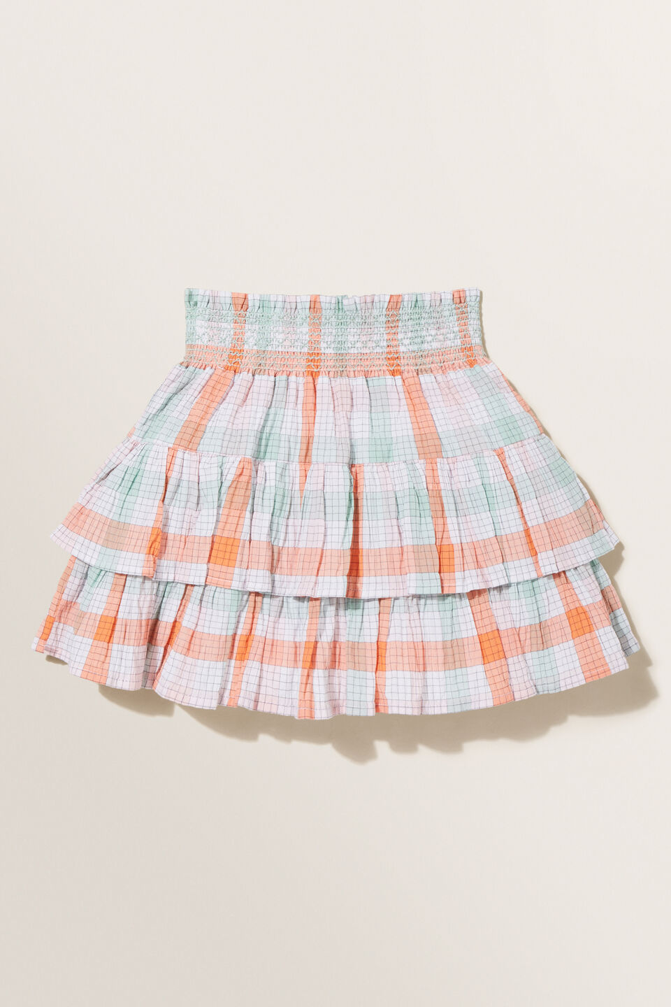 Gingham Skirt  Clementine