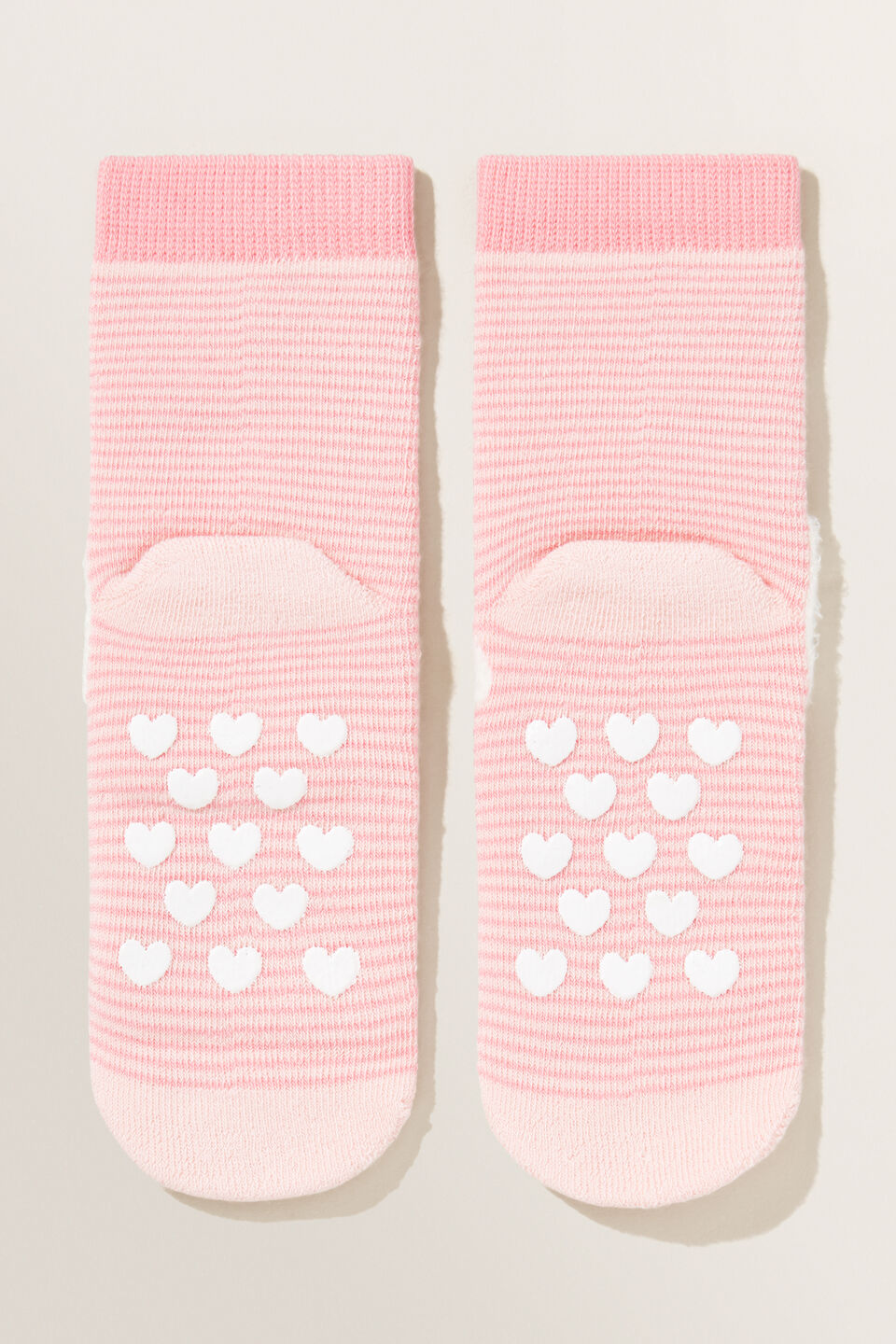 Fluffy Bunny Socks  Parisian Pink