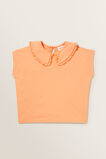 Collared Tee  Apricot  hi-res