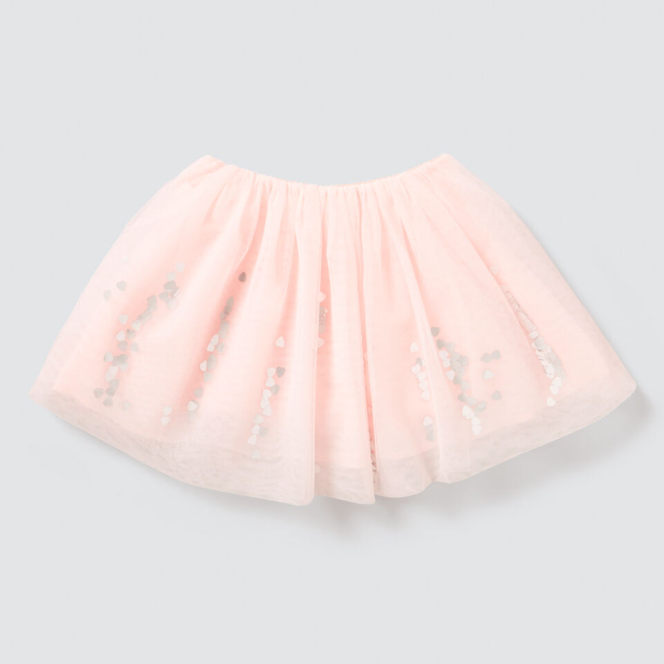 Heart Sequin Tutu Skirt  