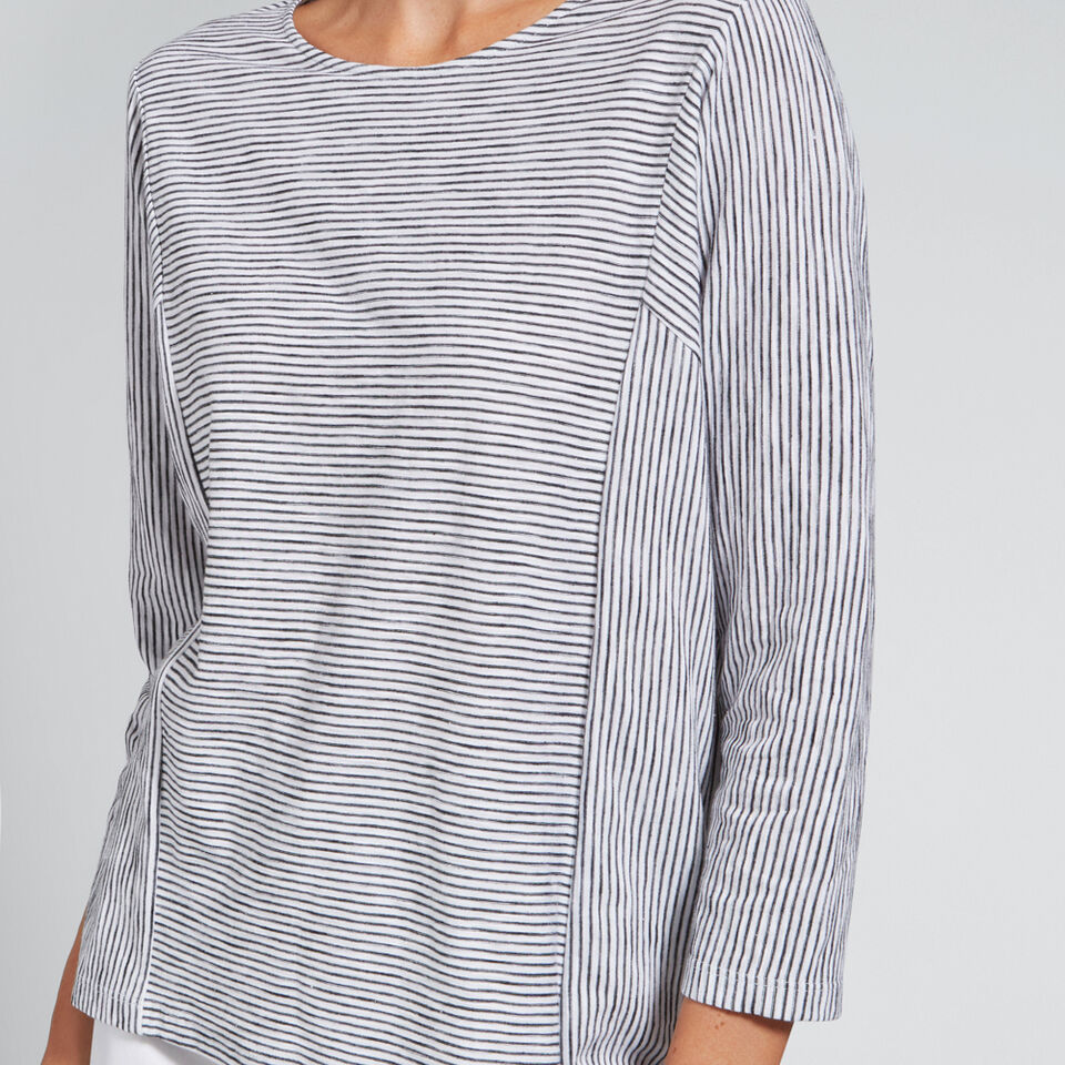 Relaxed Stripe Top  