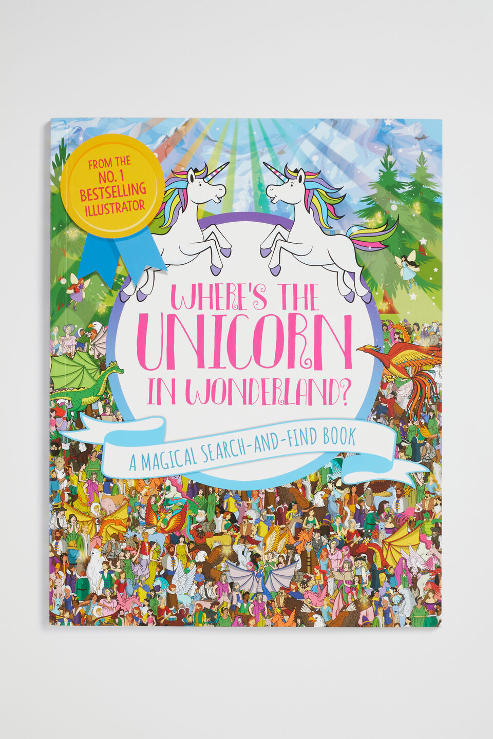 Where'S The Unicorn In Wonderland? Book  Multi