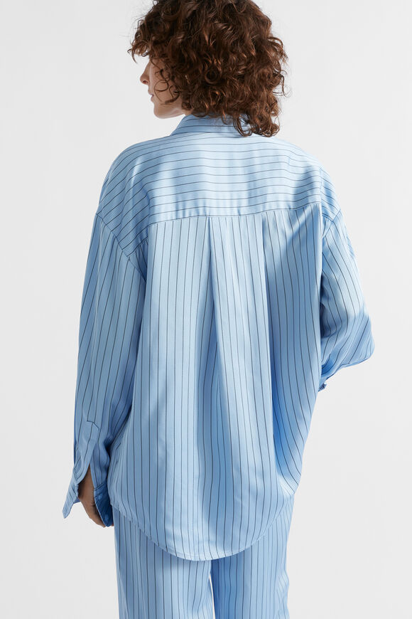 Pinstripe Pocket Shirt  Capri Stripe  hi-res