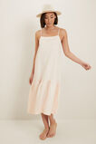 Core Linen Full Hem Midi Dress  Pale Blossom  hi-res