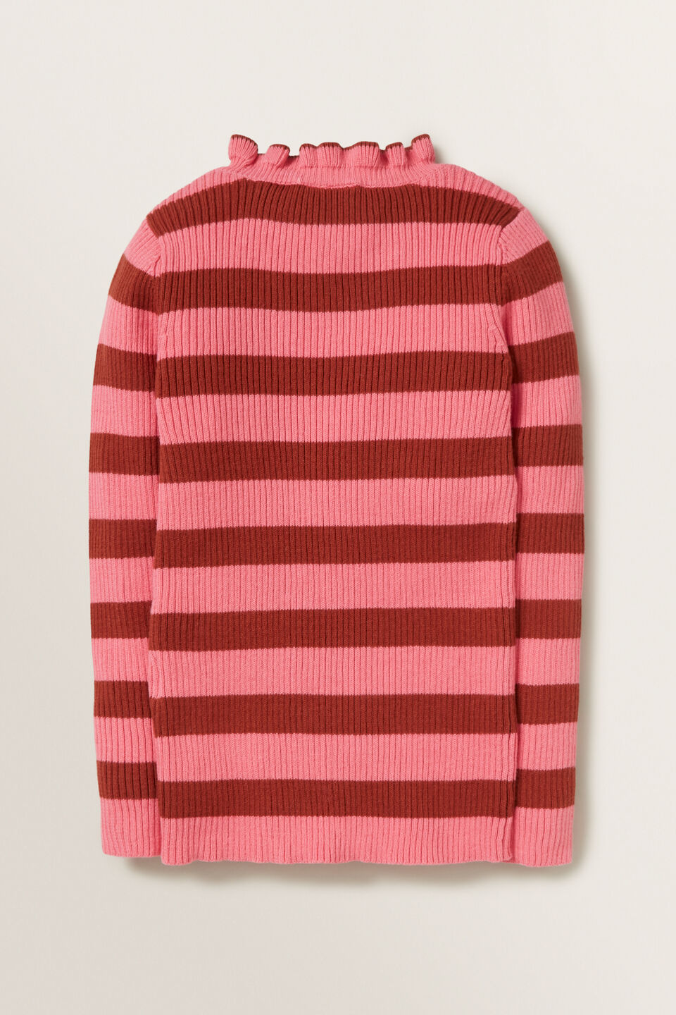 Stripe Rib Sweater  