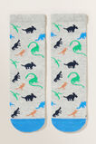Dinosaur Print Socks  Multi  hi-res