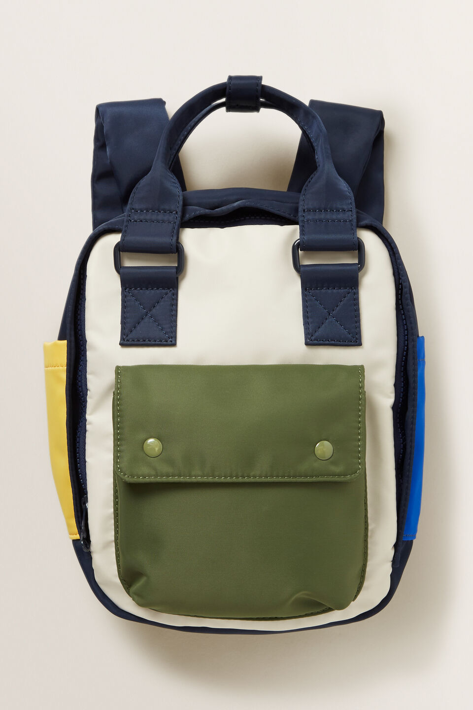 Colour Block Backpack  