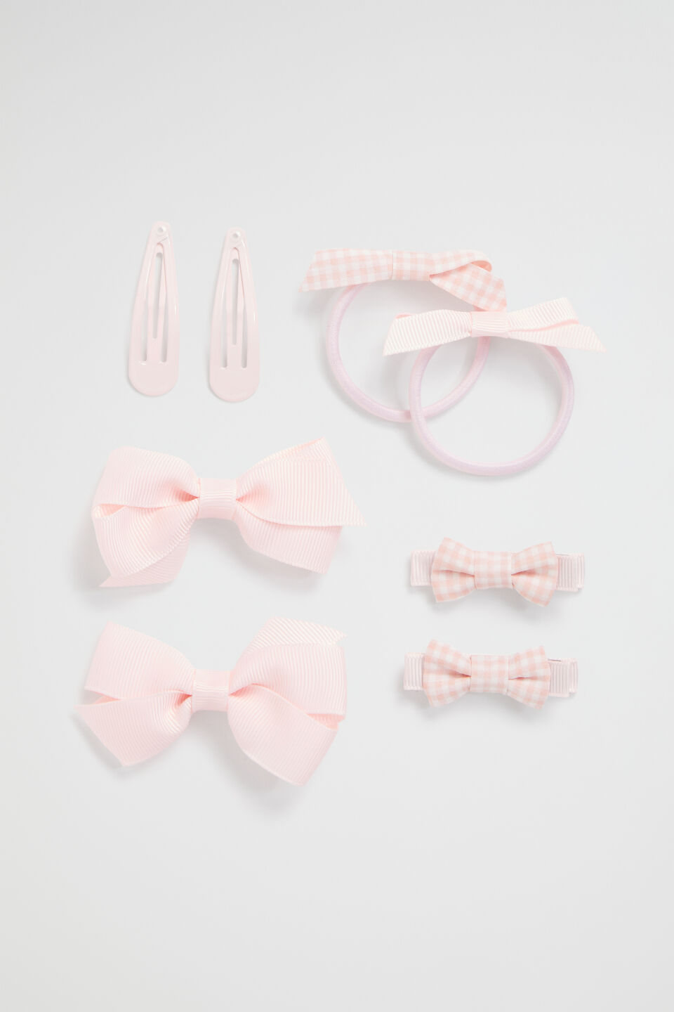 School Hair Pack  Pink