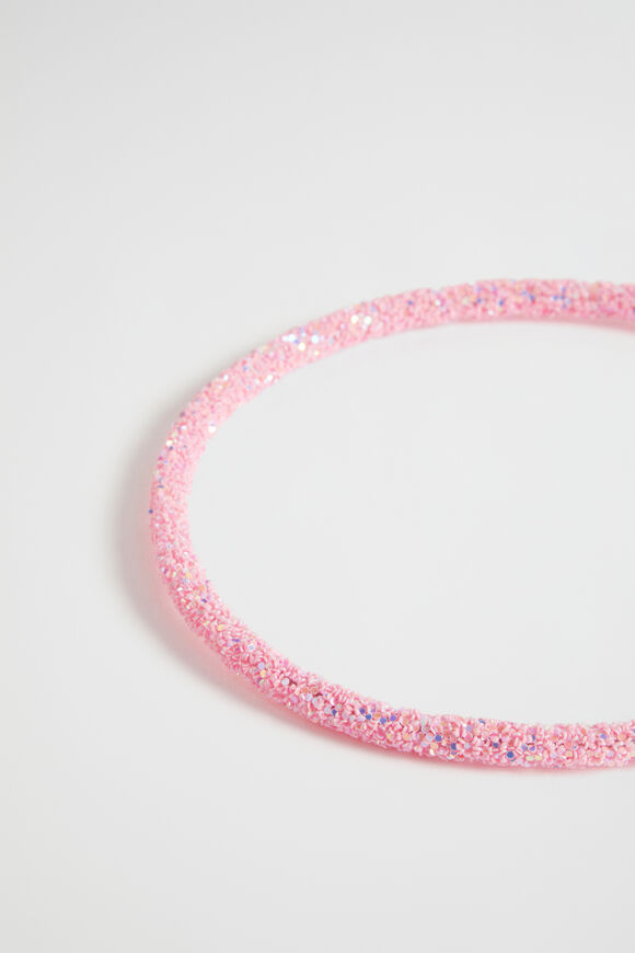 Glitter Alice Band  Candy Pink  hi-res