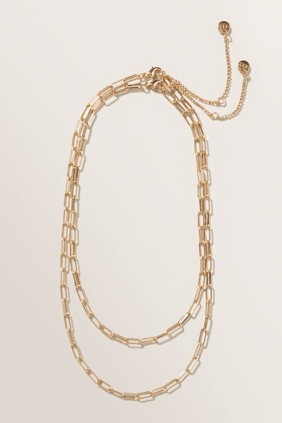 Chain Link Necklace  Gold