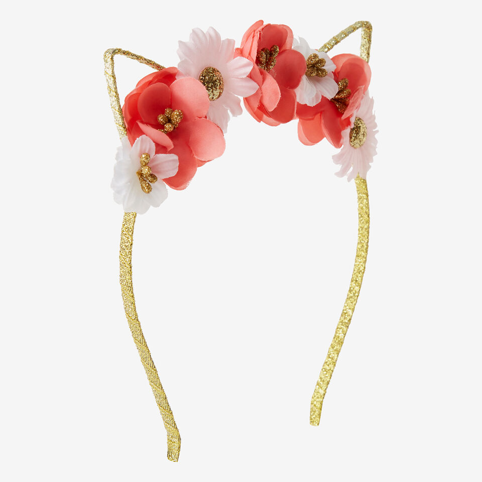 Flower Cat Headband  