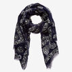 Textured Paisley Scarf    hi-res