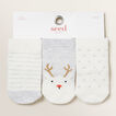 Reindeer Spot 3 Pack Socks    hi-res