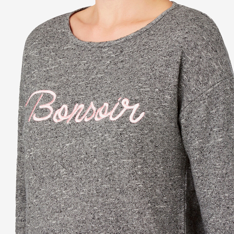 Bonsoir Embroidered Sweater  