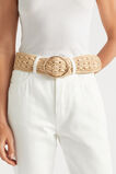 Trish Crochet Waist Belt  Natural  hi-res