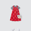 Apple Embroidered Dress    hi-res
