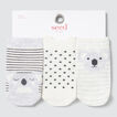 3-Pack Koala Socks    hi-res