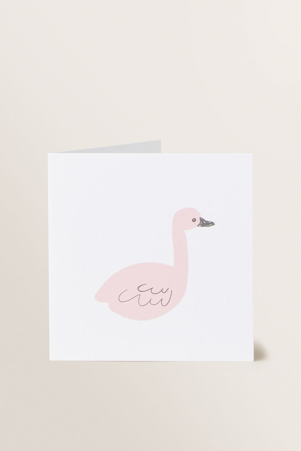 Small Swan Card  Multi