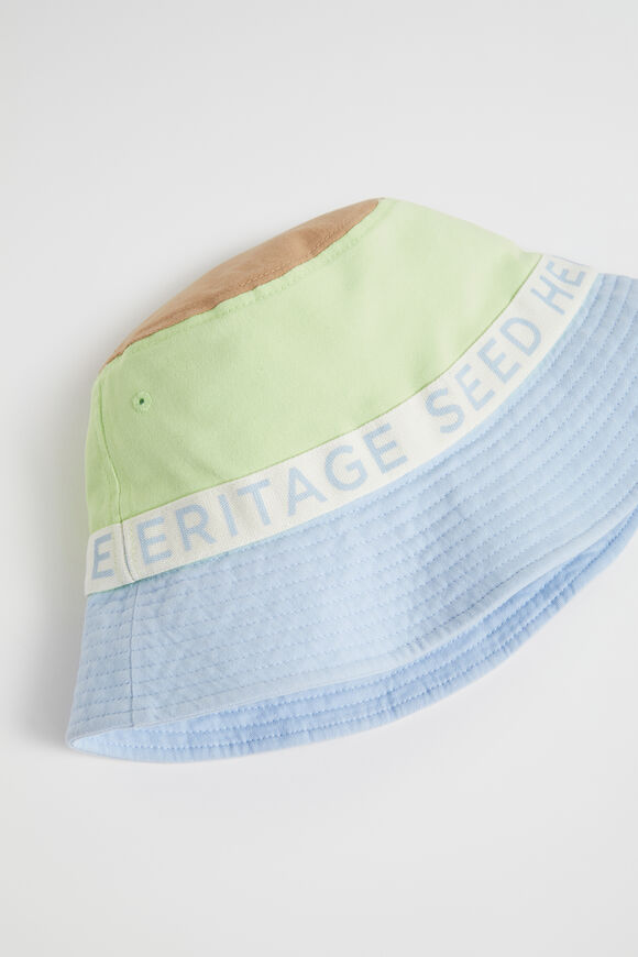 Heritage Colour Block Bucket Hat  Multi  hi-res