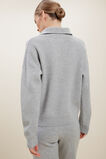 Double Knit Sweater  Dim Grey Marle  hi-res