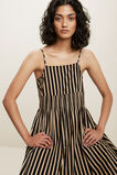 Pintuck Maxi Dress  Stripe  hi-res